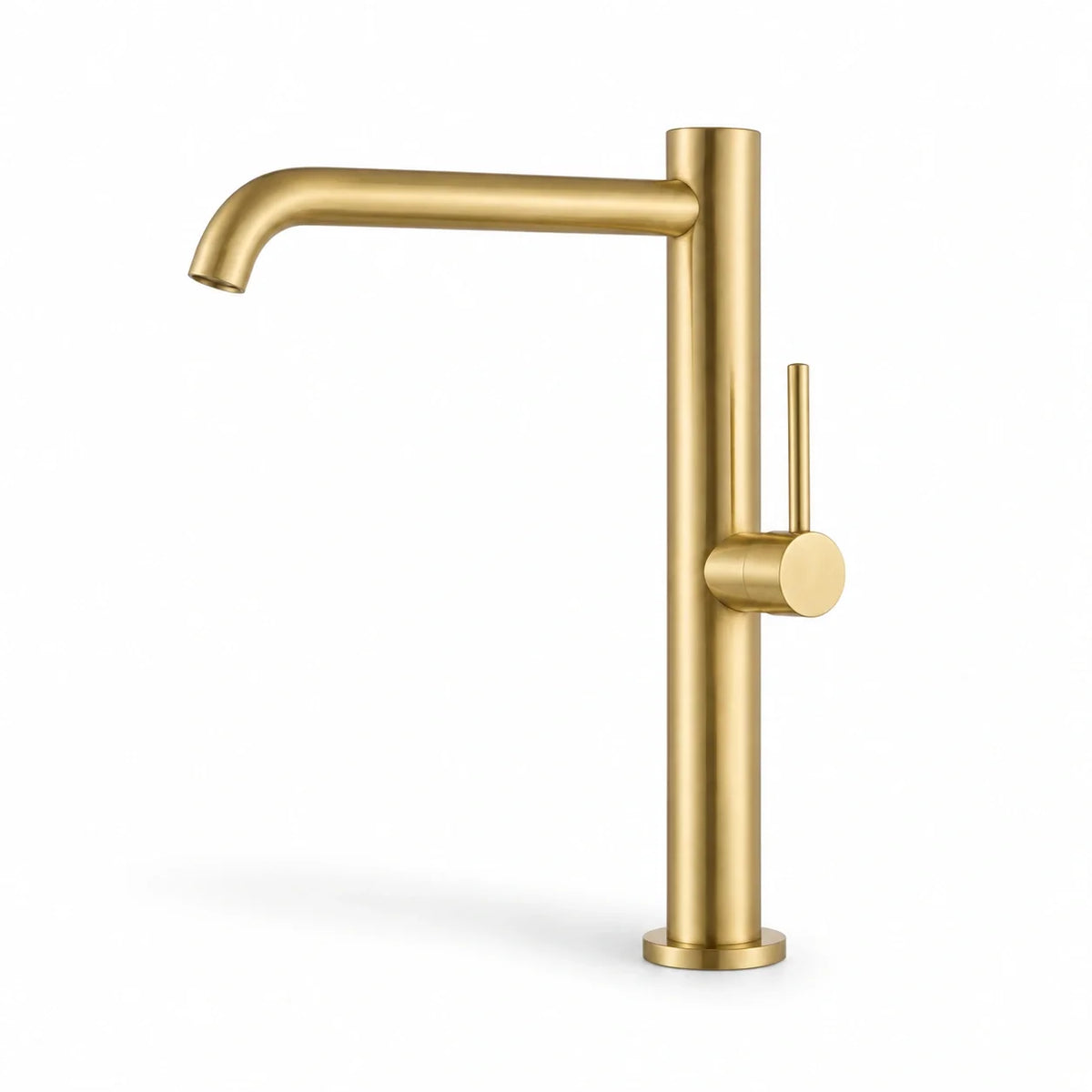 Torneira de Lavatório Lumière em Latão Dourado Escovado