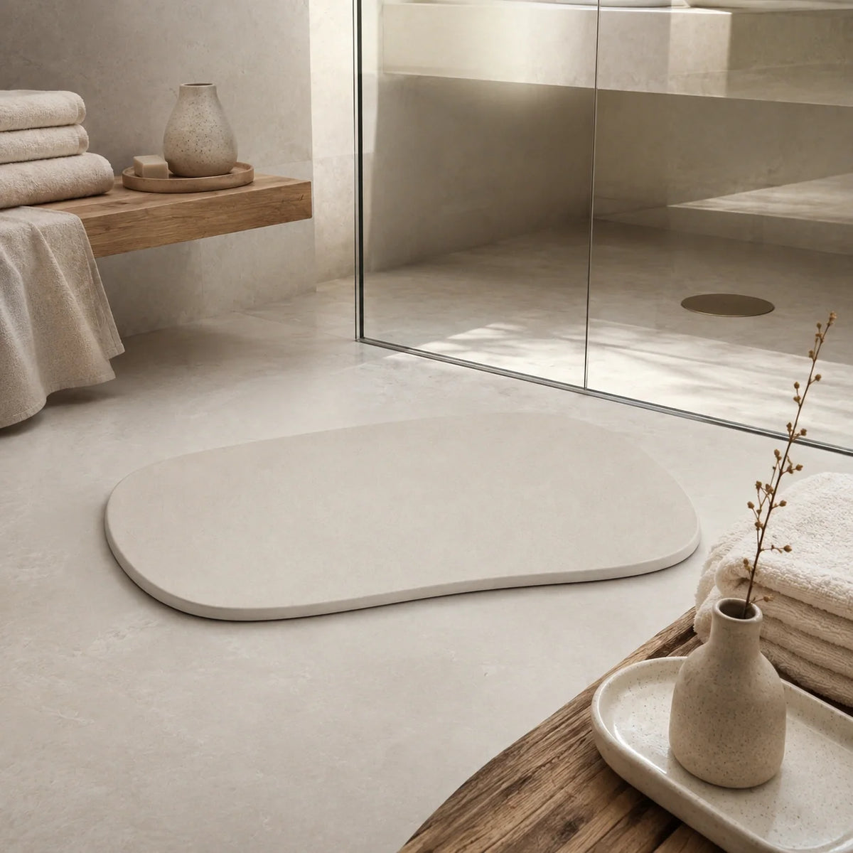 Tapete Mineral Nami em Diatomita Natural